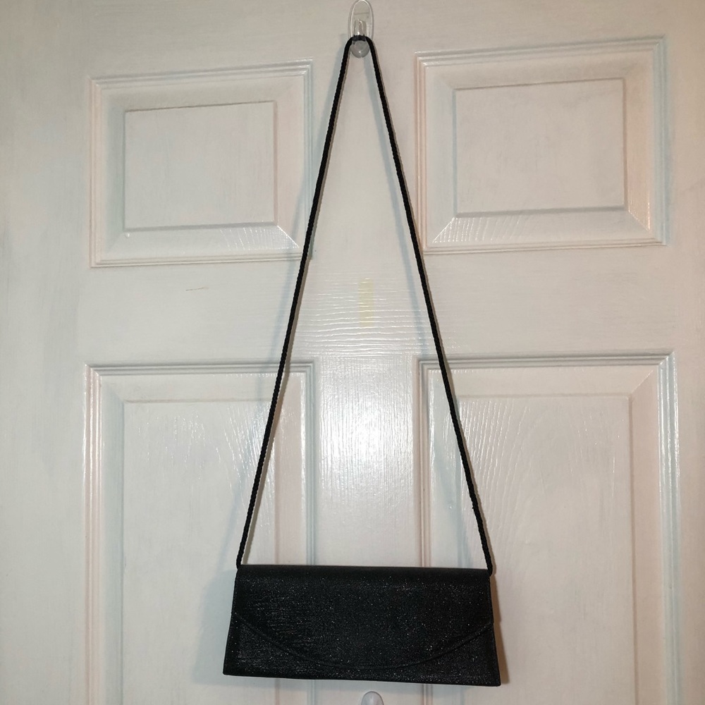 Sparkly Black Clutch Purse